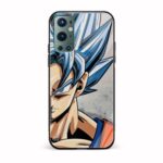 Goku Printed Glass Back Phone Case