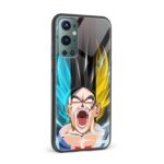 Goku Printed Glass Back Phone Case - Image 2