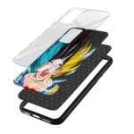 Goku Printed Glass Back Phone Case - Image 3