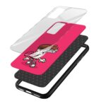 Coffee Addiction Printed Glass Back Phone Case - Image 3