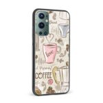 Coffee Love Printed Glass Back Phone Case - Image 2
