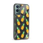 Feminine - Pineapple Printed Glass Back Phone Case - Image 2