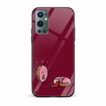Feminine - Donut Printed Glass Back Phone Case