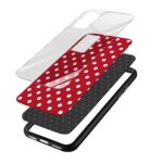 Feminine - Polka Dot Printed Glass Back Phone Case - Image 3