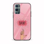 Feminine Printed Glass Back Phone Case