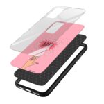 Feminine Printed Glass Back Phone Case - Image 3
