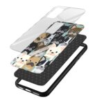 Feminine Printed Glass Back Phone Case - Image 3