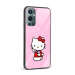Feminine - Hello Kitty Printed Glass Back Phone Case - Image 2