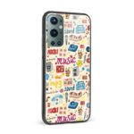 Feminine Printed Glass Back Phone Case - Image 2