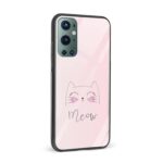 Feminine - Cat Printed Glass Back Phone Case - Image 2