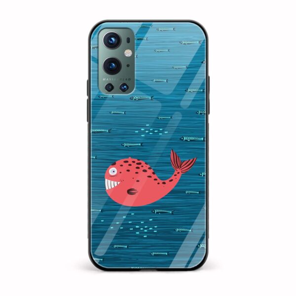 Feminine Printed Glass Back Phone Case