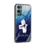 Feminine - Just Fly Away Printed Glass Back Phone Case - Image 2