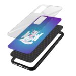 Feminine - Cat Printed Glass Back Phone Case - Image 3