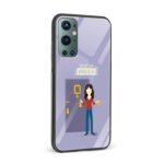 FRIENDS - Monica Keeps It Clean Printed Glass Back Phone Case - Image 2