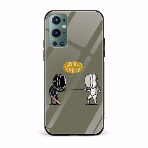Sarcasm Printed Glass Back Phone Case