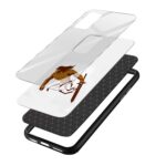 Lord Shiva Printed Glass Back Phone Case - Image 3