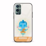 Gautam Buddha Printed Glass Back Phone Case