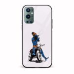 Lord Shiva Printed Glass Back Phone Case