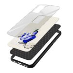 Lord Krishna Printed Glass Back Phone Case - Image 3