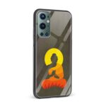 Gautam Buddha  Printed Glass Back Phone Case - Image 2