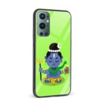 Lord Shiva Printed Glass Back Phone Case - Image 2