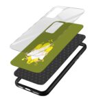 Lord Brahma Printed Glass Back Phone Case - Image 3