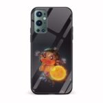 Lord Hanuman Printed Glass Back Phone Case