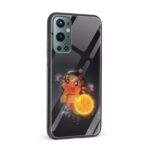 Lord Hanuman Printed Glass Back Phone Case - Image 2