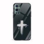 Jesus Printed Glass Back Phone Case