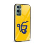 Satnam Waheguru Printed Glass Back Phone Case - Image 2