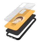 Gautam Buddha Printed Glass Back Phone Case - Image 3