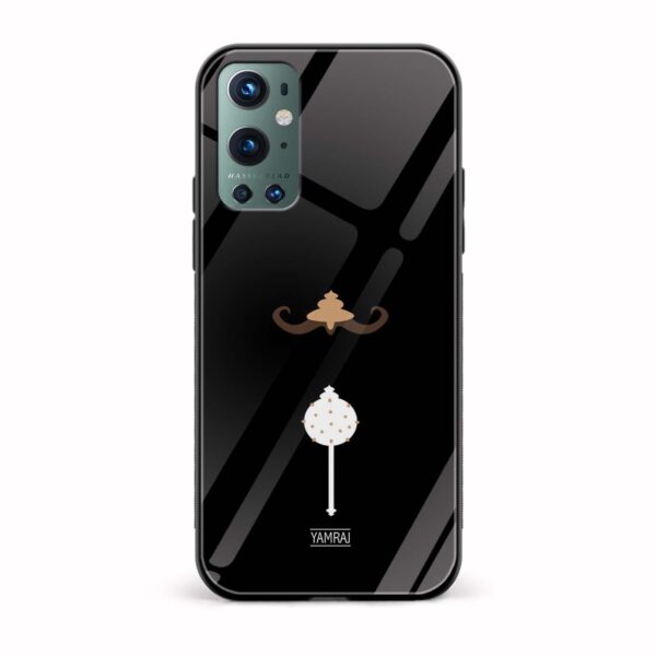 Yamraj Printed Glass Back Phone Case