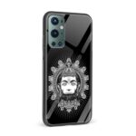 Lord Hanuman Printed Glass Back Phone Case - Image 2