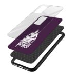 Lord Shiva Be In Peace Printed Glass Back Phone Case - Image 3