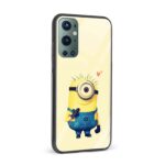 Minion Printed Glass Back Phone Case - Image 2