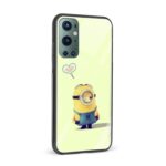 Minion Printed Glass Back Phone Case - Image 2