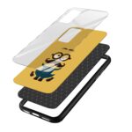 Minion Printed Glass Back Phone Case - Image 3