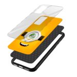 Minion Printed Glass Back Phone Case - Image 3