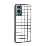 Black and White Printed Glass Back Phone Case - Image 2