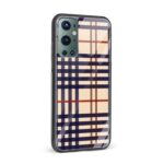 Checks Printed Glass Back Phone Case - Image 2