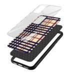 Checks Printed Glass Back Phone Case - Image 3