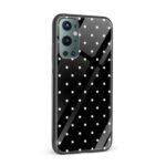 Black and White Printed Glass Back Phone Case - Image 2