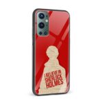 Sherlock Printed Glass Back Phone Case - Image 2