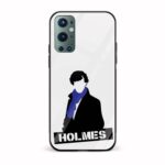 Sherlock Printed Glass Back Phone Case