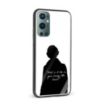 Sherlock - Funny Little Brains Printed Glass Back Phone Case - Image 2
