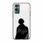 Sherlock - Funny Little Brains Printed Glass Back Phone Case