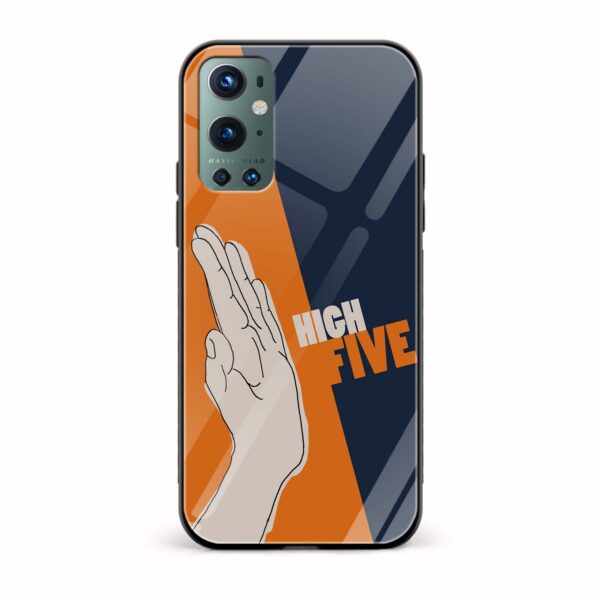 Typography Printed Glass Back Phone Case