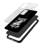 Typography Printed Glass Back Phone Case - Image 3