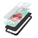 Typography Printed Glass Back Phone Case - Image 3