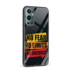 Typography Printed Glass Back Phone Case - Image 2